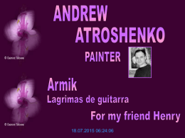 ANDREW ATROSHENKO