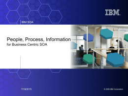 Hexagon Title Slide - IBM