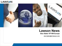 Lawson - Corporate Template