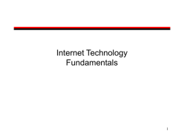 CS 352 Internet Technology
