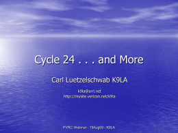 Cycle 24 . . . and More - Frontier Homepage Powered by Yahoo