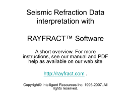RAYFRACT™ Software