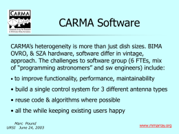 CARMA Software