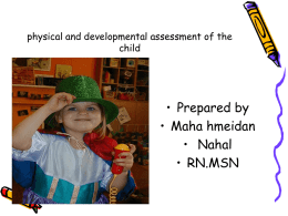 Assessment of children in Jamaica