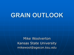 WHEAT OUTLOOK Midwest Outlook Conference 2005