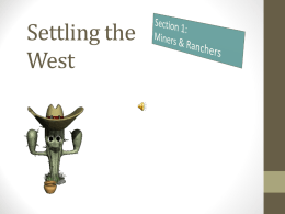 Settling the West Chapter 8