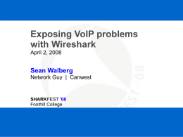 T1-10_Walberg_Expose VoIP problems with Wireshark