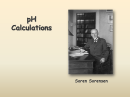 pH Calculations - ScienceGeek.net