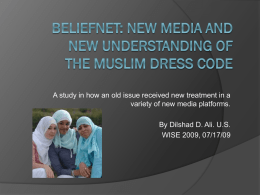 Beliefnet: New Media and New Understanding of the Muslim