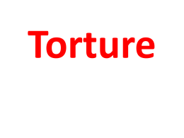 Torture - King George's Medical University