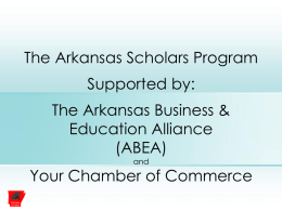 Arkansas Scholars