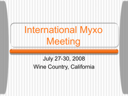 International Myxo Meeting