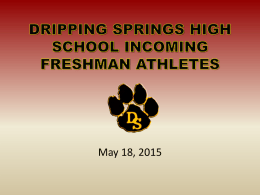 LIBERTY HIGH SCHOOL INCOMING FRESHMAN ATHLETES &hellip;