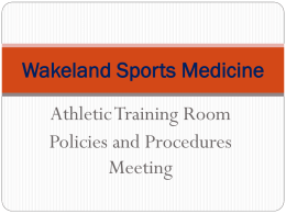 Wakeland Sports Medicine