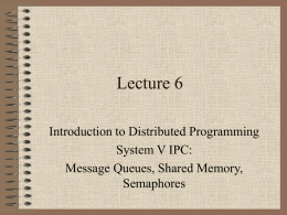 Lecture 6 - Department of Computer Science