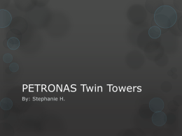 PETRONAS twin Towers