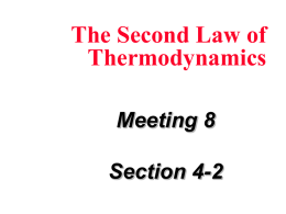 Thermodynamics Chapter 4