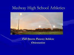 Medway High School Athletics
