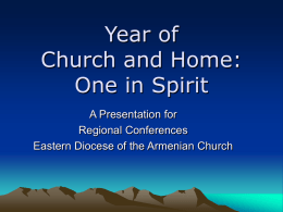 Year of Church and Home: One in Spirit - Arak-29