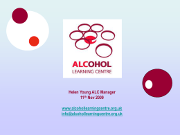 Alcohol Learning Centre