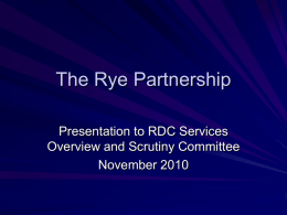 The Rye Partnership