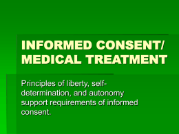 INFORMED CONSENT - Disability Rights California