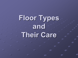 Floor Types and Their Care
