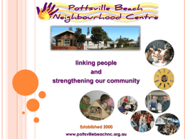 Pottsville Beach Neighbourhood Centre