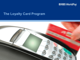 Loyalty Card Powerpoint