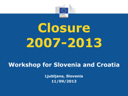 Closure 2007-2013