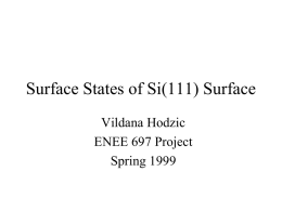 Surface States of Si(111) Surface