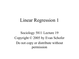 Linear Regression 1