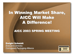 Corrugated Packaging Alliance