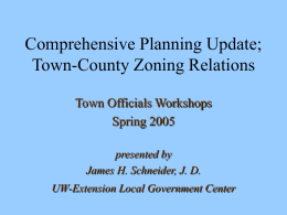 Smart Growth & County Planning