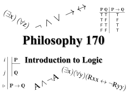 Philosophy 106