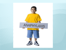 Anaphylaxis “Using an Epipen”