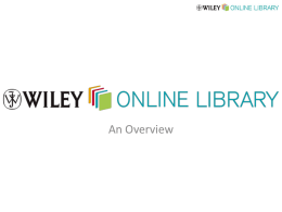 ONLINE LIBRARY - Hospital de Cruces