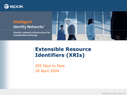 Identity Centric Computing for the Enterprise