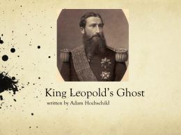 King Leopold’s Ghost - North Clackamas School District