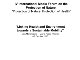 IV International Media Forum on the Protection of Nature