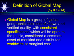 Global Mapping - Scientific Committee on Antarctic Research