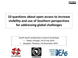 10 questions about publishing in open access to increase