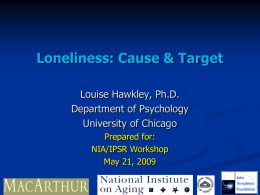 Loneliness predicts increased SBP