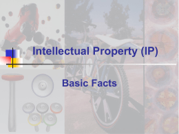 Intellectual Property (IP)