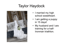 Taylor Haydock - Bellarmine University
