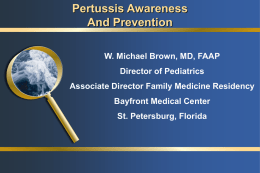 Pertussis Awareness