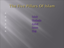 The five pillars of islam