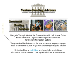 VFA IBS - Investment Banking Solutions
