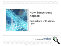 PowerPoint  Slides - NanoSense