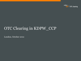 Slajd 1 - KDPW_CCP